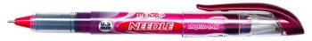 Ручка - роллер 111 NEEDLE, цвет корпуса красный