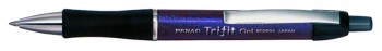 Автоматическая гелевая ручка треугольной формы корпуса TRIFIT Gel, цвет корпуса голубой (met)