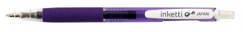 Автоматическая гелевая ручка Penac Inketti, цвет корпуса фиолетовый